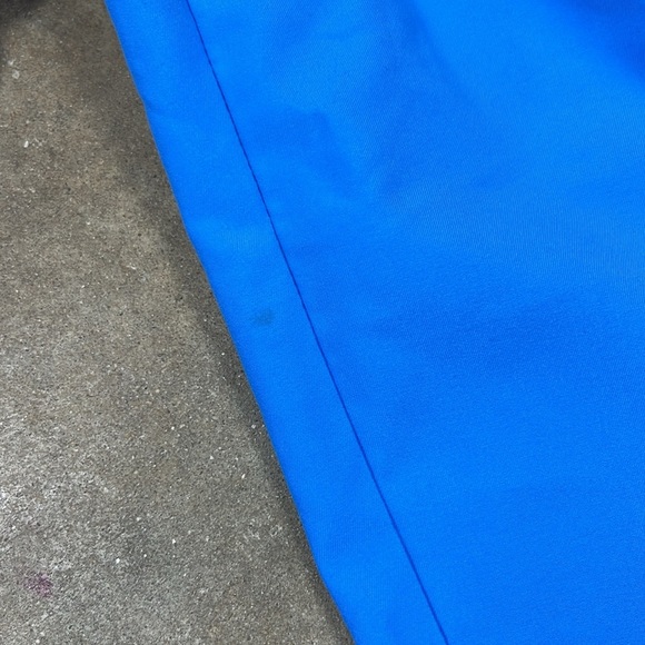 Vintage Nike Cropped Blue Pants with Orange and White Stripes
Size: small - Picture 4 of 7